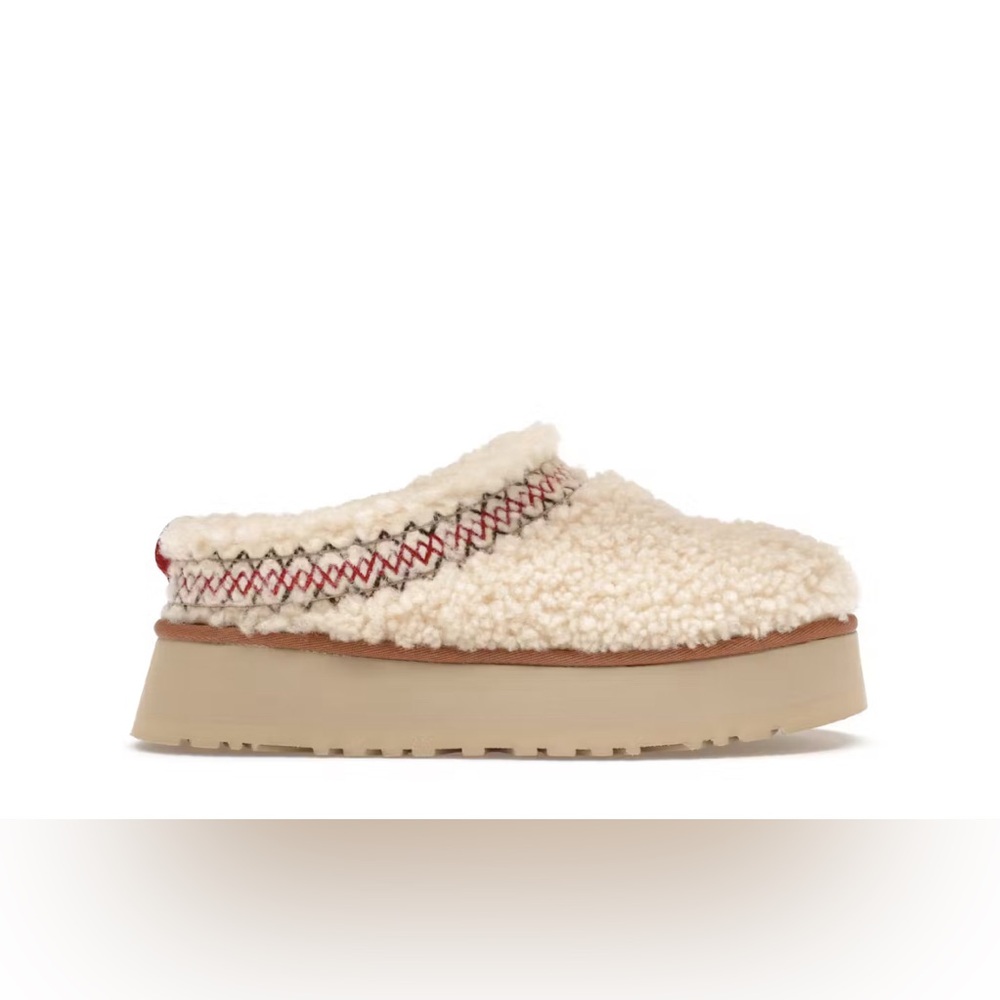 UGG Tazz slipper - Heritage Braid. Size 9. Worn once indoors. New condition.